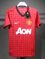 12-13 Manchester United Home Retro Jersey Player Edtion - view 14