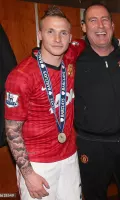 12-13 Manchester United Home Retro Jersey Player Edtion - view 7