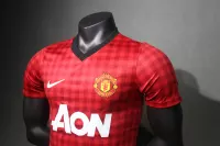 12-13 Manchester United Home Retro Jersey Player Edtion - view 10