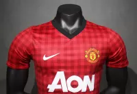 12-13 Manchester United Home Retro Jersey Player Edtion - view 11
