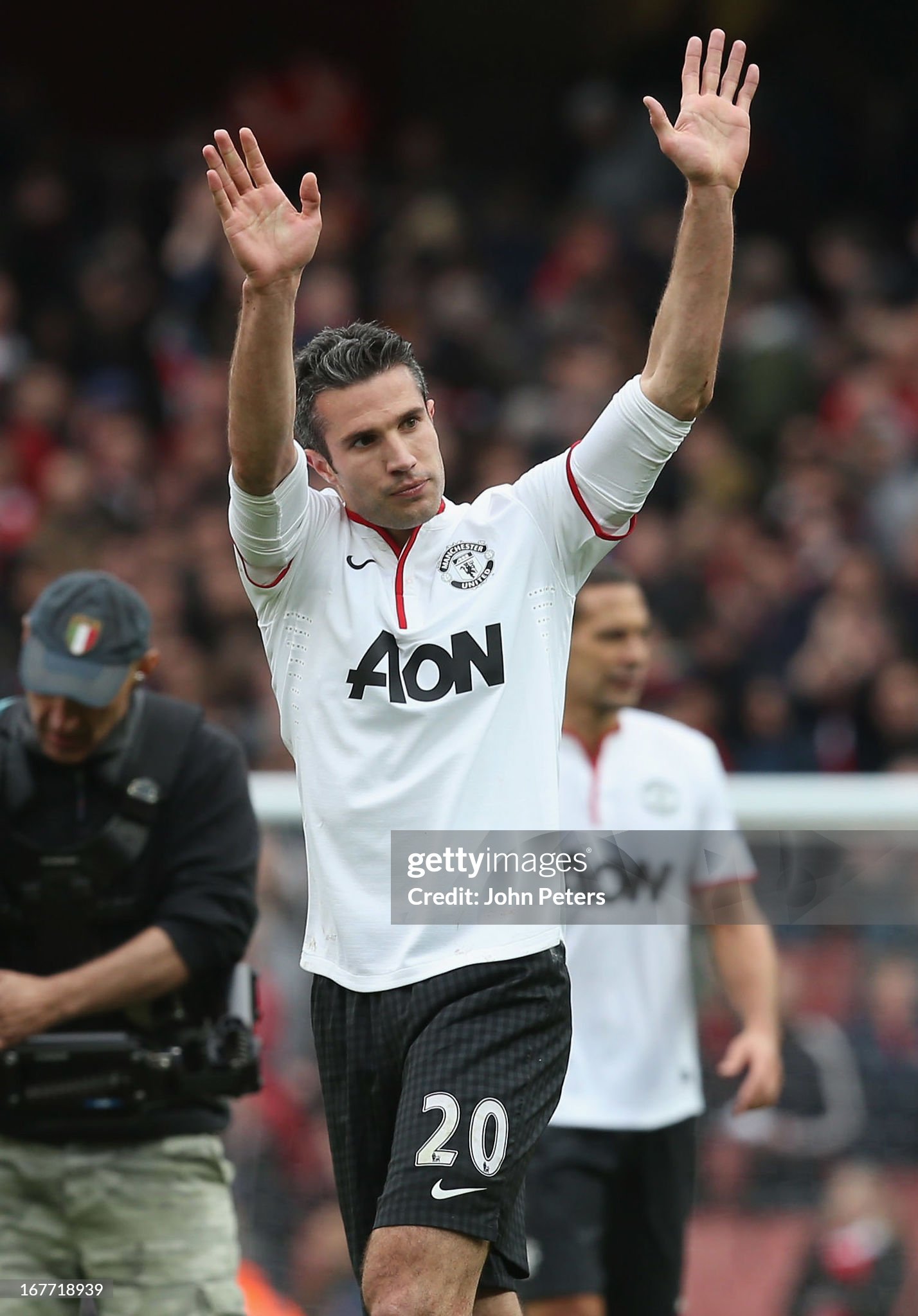 12-13 Manchester United Away Retro Jersey Player Edition - view 11