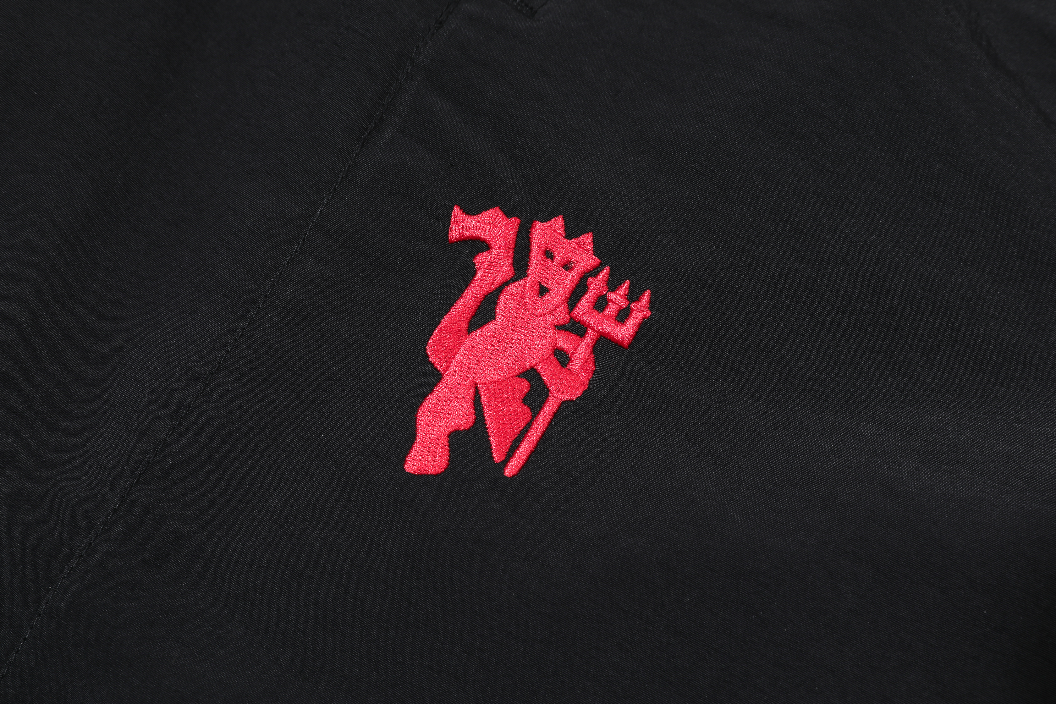 2024-2025 Manchester United Retro Jersey Windbreaker Top+Pants Grey - view 10