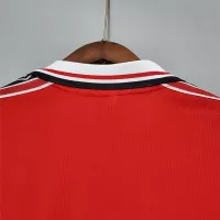 1998-1999 Manchester United Home Retro Jersey Long Sleeve - view 7