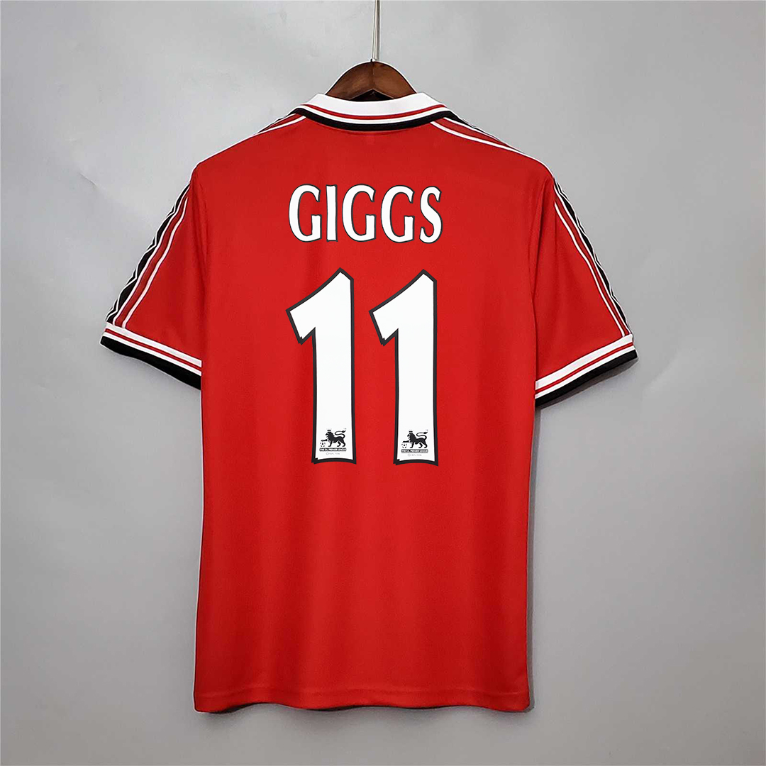 1998-1999 Manchester United Home Retro Jersey - view 13