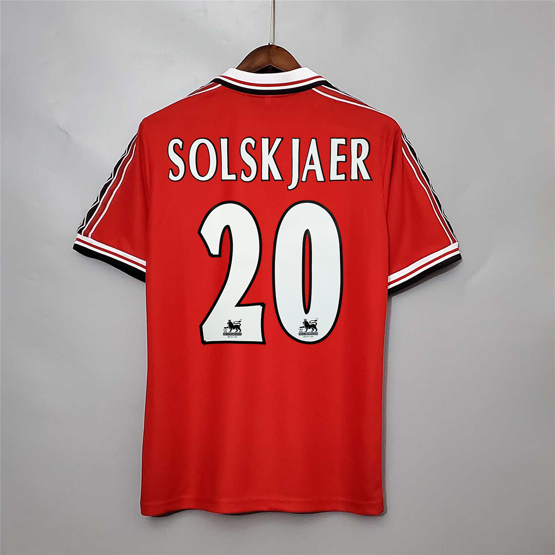 1998-1999 Manchester United Home Retro Jersey - view 11