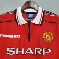1998-1999 Manchester United Home Retro Jersey - view 7