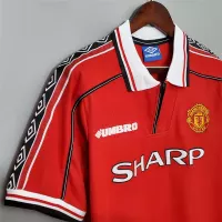 1998-1999 Manchester United Home Retro Jersey - view 8