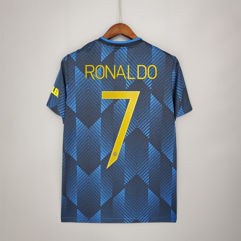 21-22 Manchester United Third Away Retro Jersey - view 4