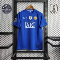 08-09 Manchester United Home Retro Jersey - view 9