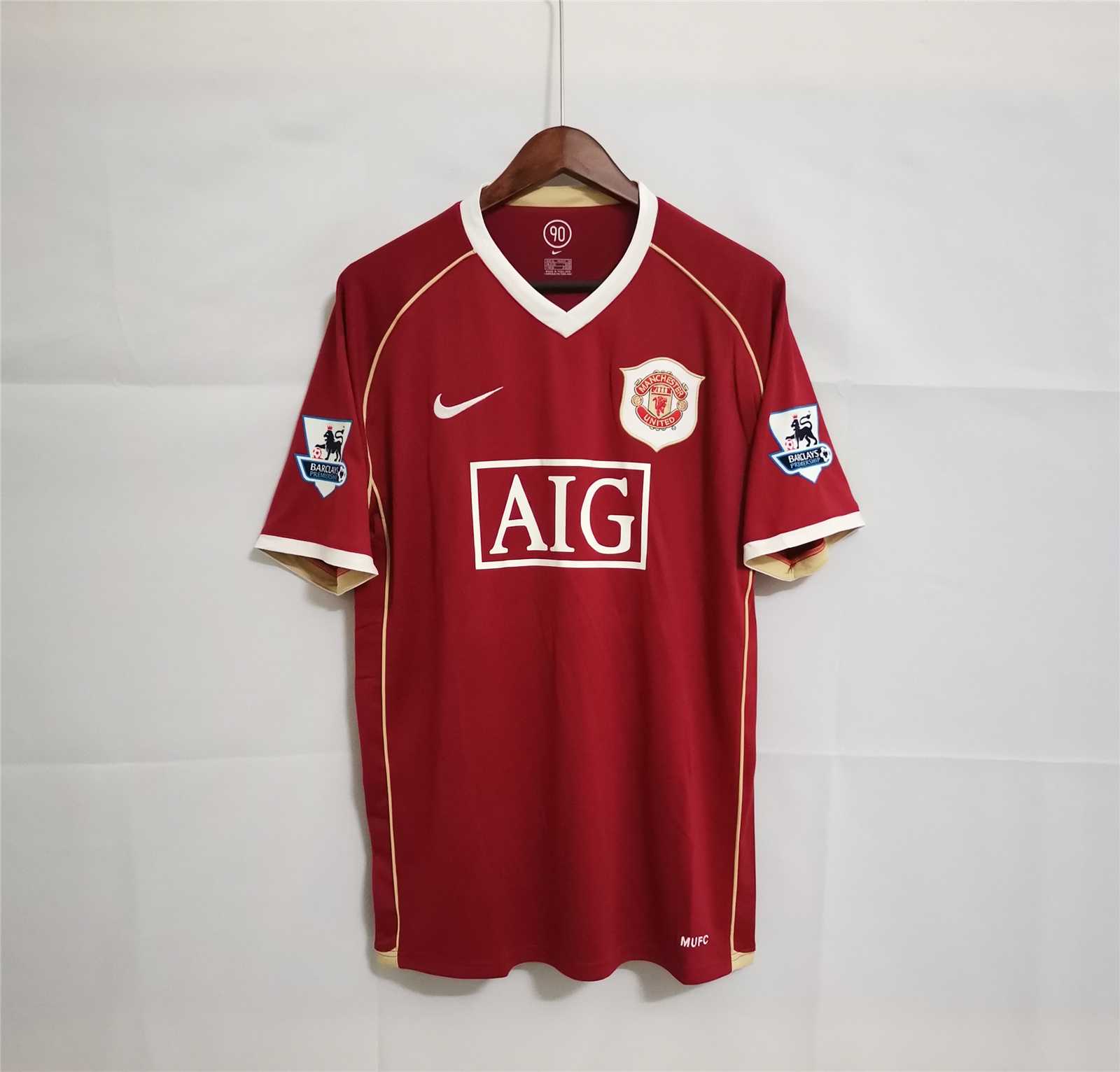 2006/07 Manchester United Home Retro Jersey - view 5