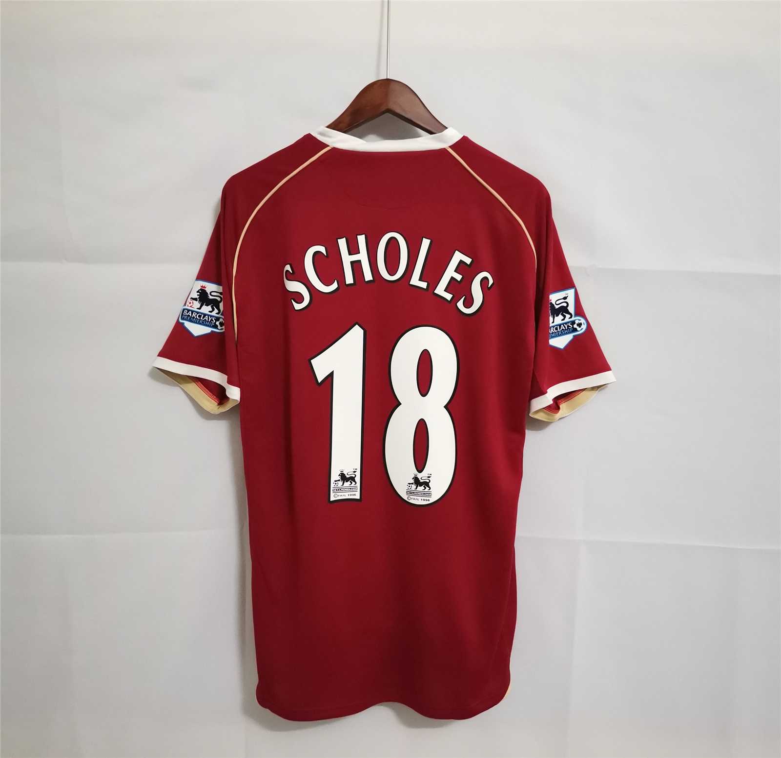 2006/07 Manchester United Home Retro Jersey - view 10