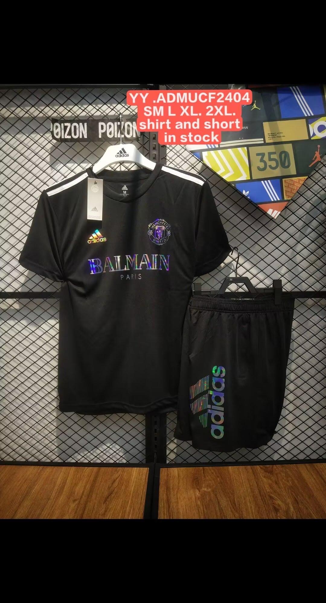 24-25 Manchester United  Joint Edition Black Kit Shirt - view 5