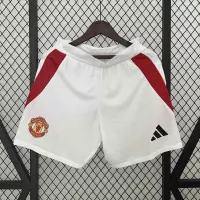 24-25 Manchester United Home Soccer Shorts - view 1