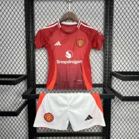 24-25 Manchester United Home Kids Jersey+Shorts - view 1