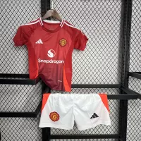24-25 Manchester United Home Kids Jersey+Shorts - view 5