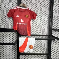 24-25 Manchester United Home Kids Jersey+Shorts - view 7