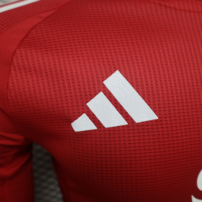 24-25 Manchester United Home Long Sleeve Player Version - view 10