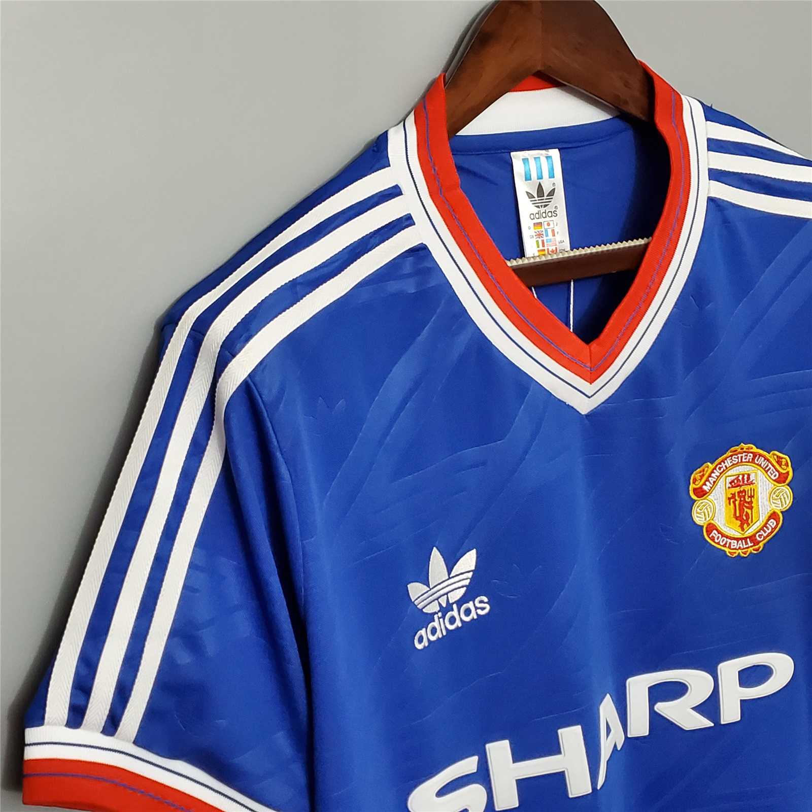 1986/88 Manchester United Home Retro Jersey - view 5