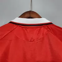 1999-2000 Manchester United Home Retro Jersey Long Sleeve - view 7