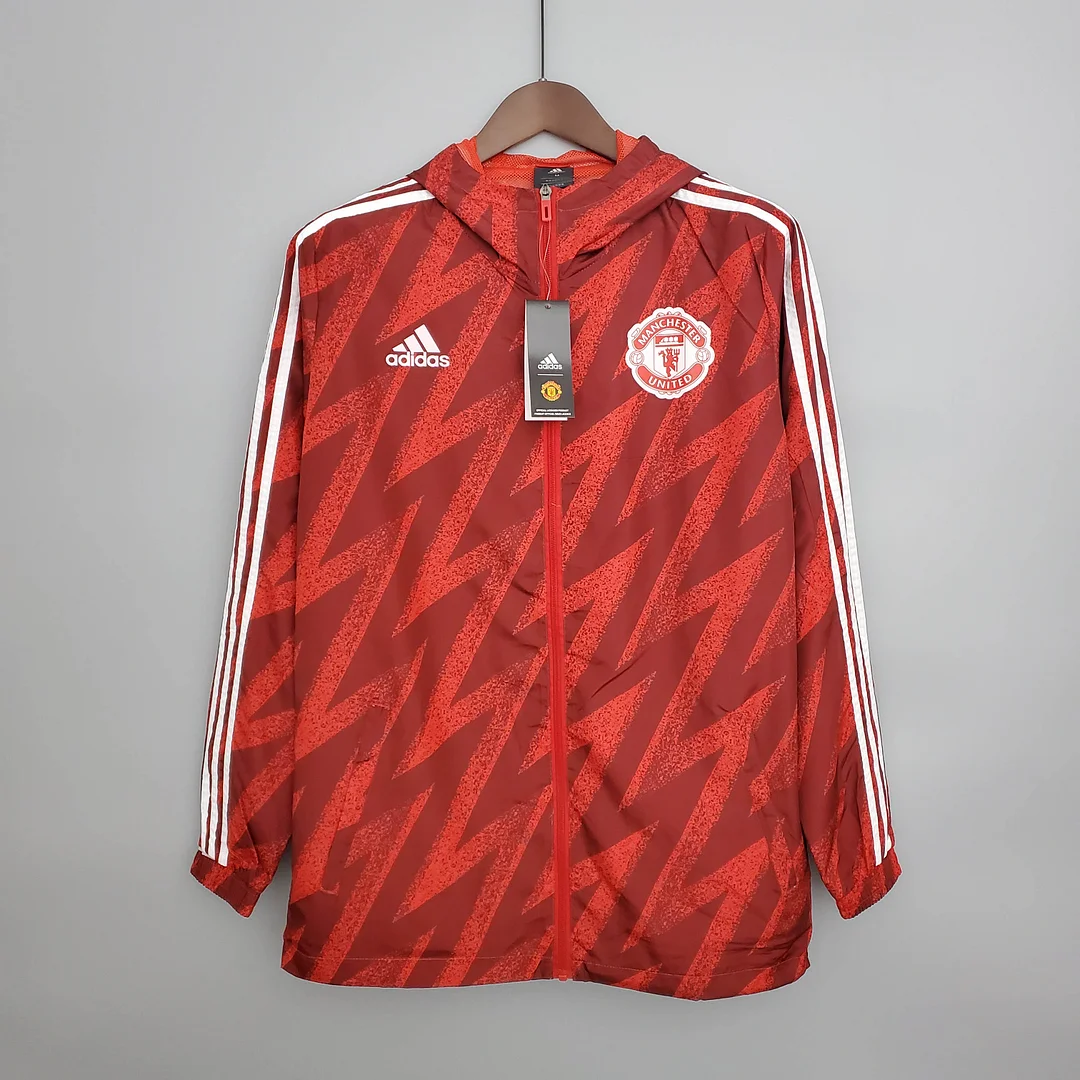 2021/2022 Manchester United Jersey Windbreaker Red - view 8