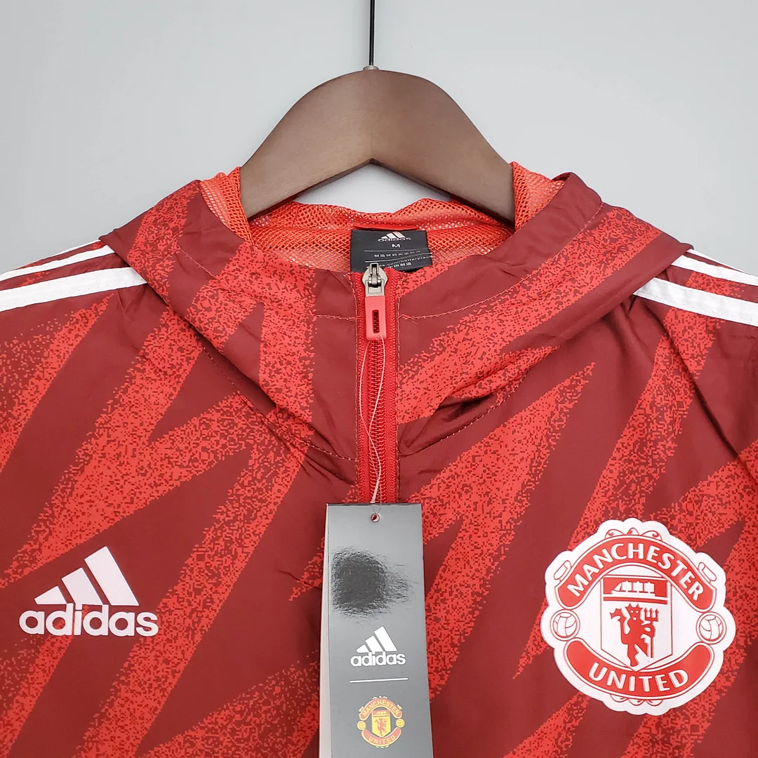 2021/2022 Manchester United Jersey Windbreaker Red - view 10