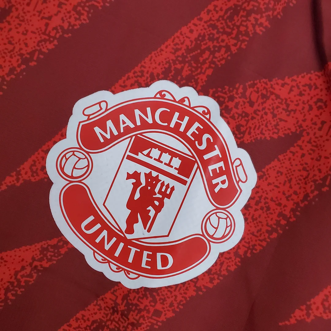 2021/2022 Manchester United Jersey Windbreaker Red - view 11