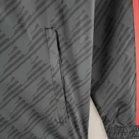 2022/2023 Manchester United Windbreaker Black Red Edge - view 8