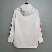 2021 Manchester United Jersey Windbreaker White(Black-Red Edge) - view 4