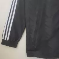 2022/2023 Manchester United Windbreaker Black White Edge - view 6