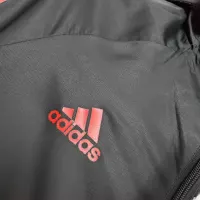 2021 Manchester United Jersey Windbreaker Black(White-Red Edge) - view 7