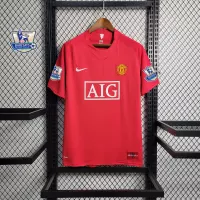 07-08 Manchester United Ronaldo#7 Home Retro Jersey - view 3