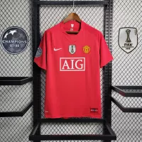 07-08 Manchester United Ronaldo#7 Home Retro Jersey - view 5