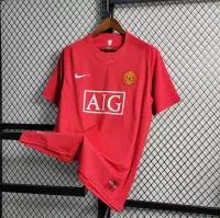 07-08 Manchester United Ronaldo#7 Home Retro Jersey - view 7