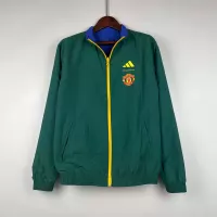 2023/2024 Manchester United Reversible Windbreaker（Blue-Green）Soccer Jersey 1:1 Thai Quality - view 3