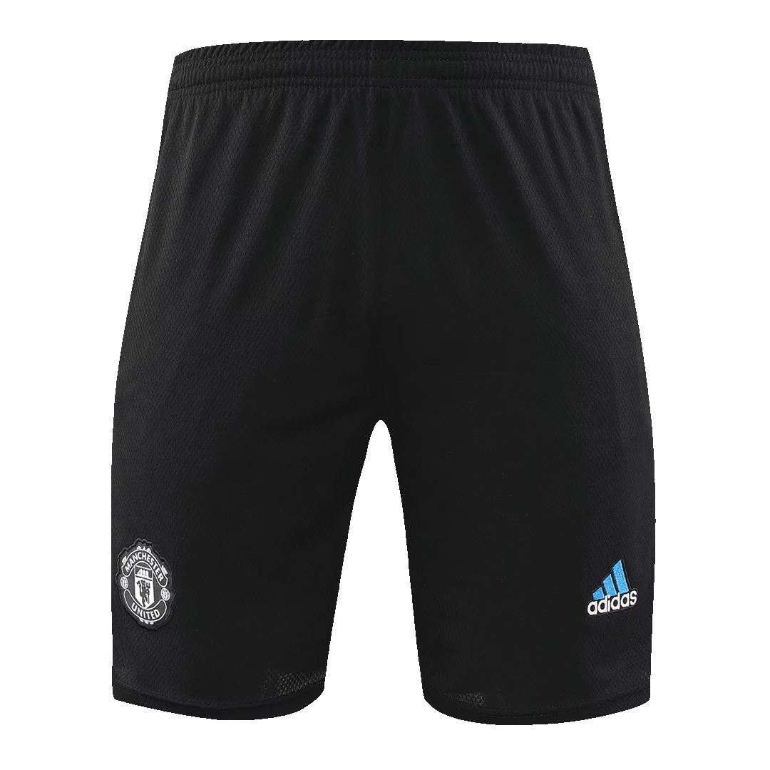 Manchester United Sleeveless Training Kit (Top+Shorts) Black 2022/23 - view 9