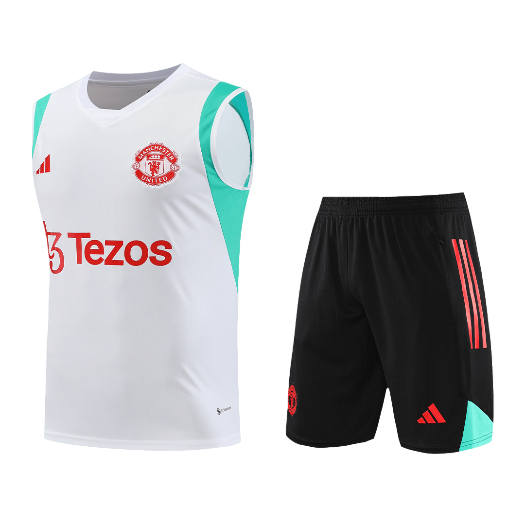Manchester United Sleeveless Training Kit Top+Short 2023/24 - view 6