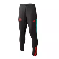 Kids Manchester United Zipper Sweatshirt Kit(Top+Pants) Black 2023/24 - view 3