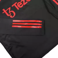 Kids Manchester United Zipper Sweatshirt Kit(Top+Pants) Black 2023/24 - view 5