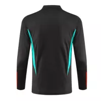Kids Manchester United Zipper Sweatshirt Kit(Top+Pants) Black 2023/24 - view 8