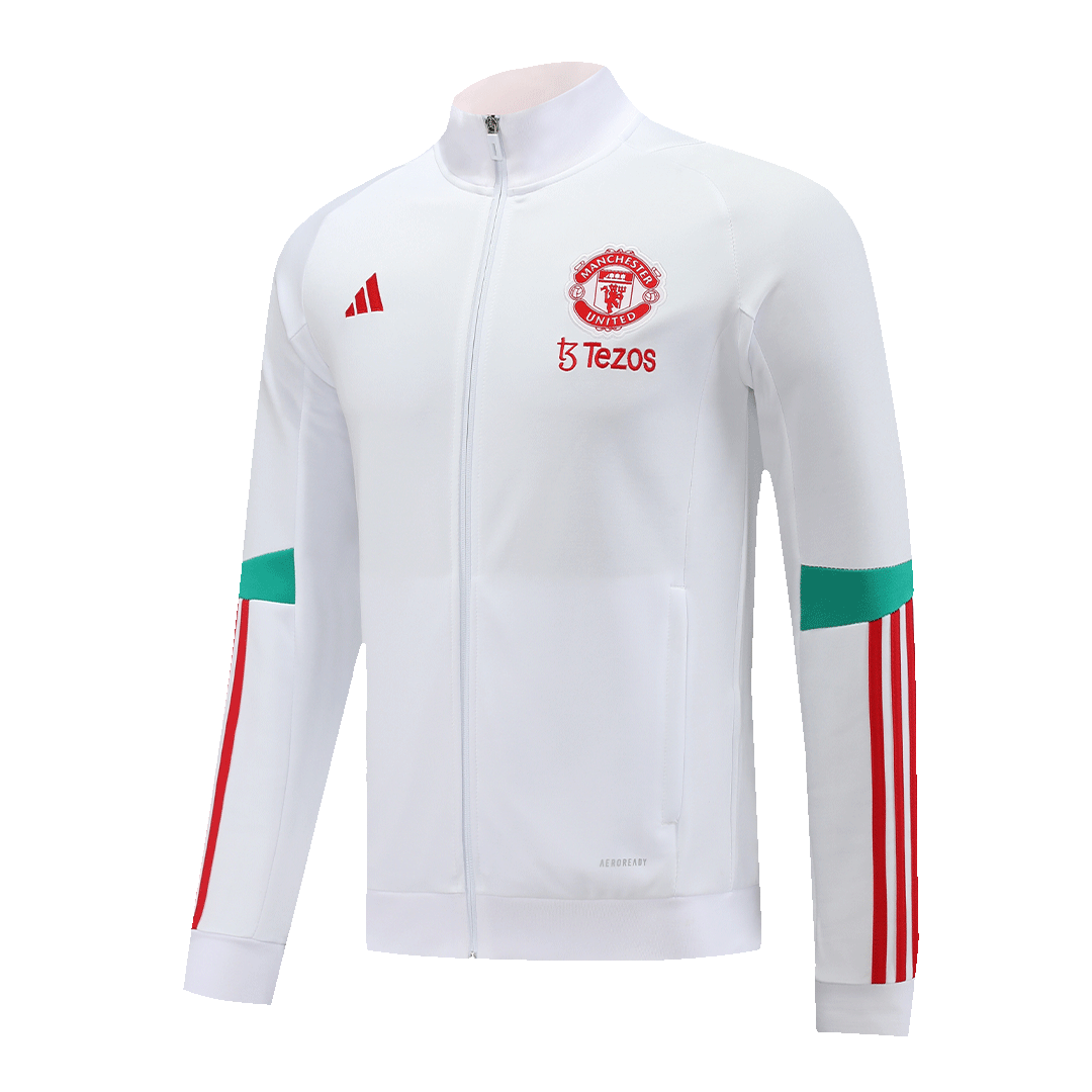 Manchester United Training Kit (Jacket+Pants) White 2023/24 - view 17