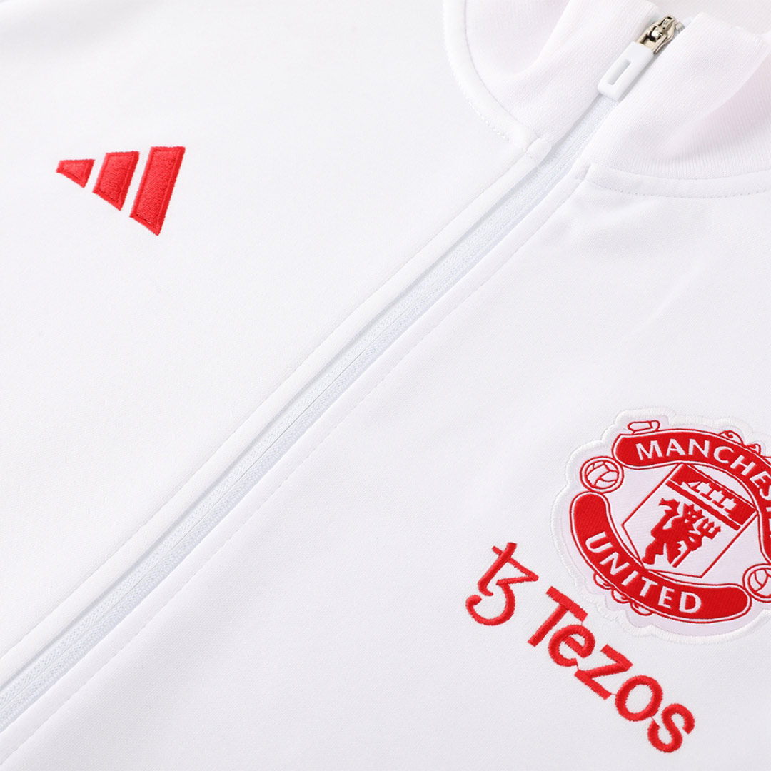 Manchester United Training Kit (Jacket+Pants) White 2023/24 - view 6