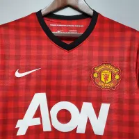 12-13 Manchester United Home Retro Jersey - view 10