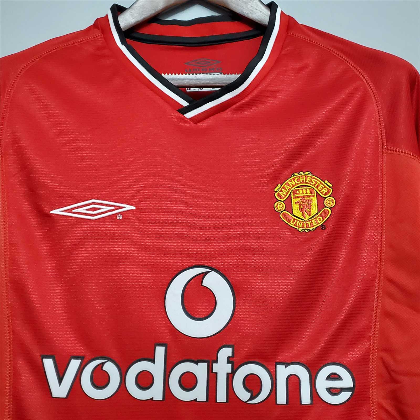 00-02 Manchester United Home Retro Jersey - view 10