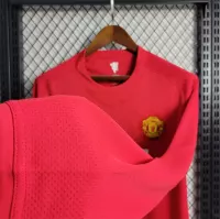 07-08 Manchester United Home UCL Final Retro Jersey Long Sleeve - view 9