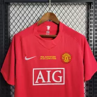 07-08 Manchester United Home UCL Final Retro Jersey - view 12