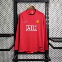 07-08 Manchester United Home Retro Jersey Long Sleeve - view 1