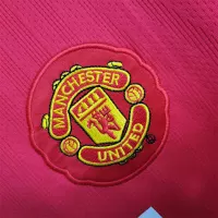 07-08 Manchester United Home Retro Jersey Long Sleeve - view 11