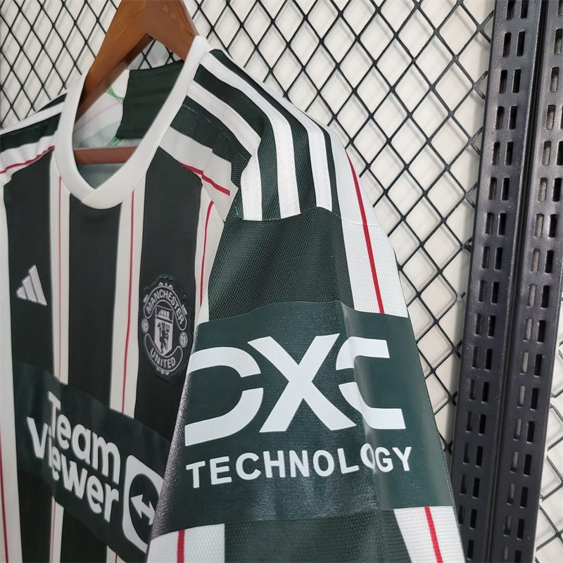 23-24 Manchester United Away Jersey Long Sleeve - view 7