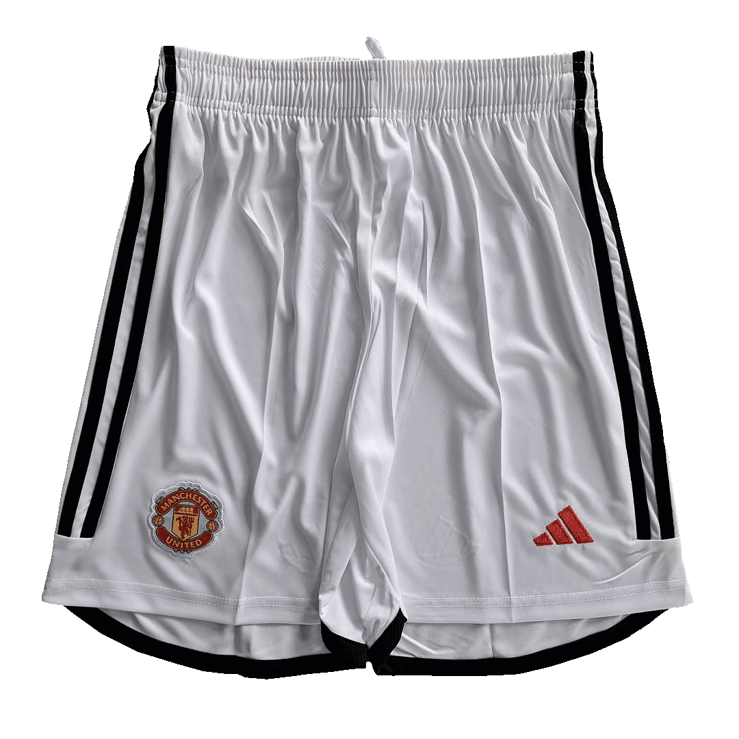 23-24 Manchester United Home Shorts - view 4