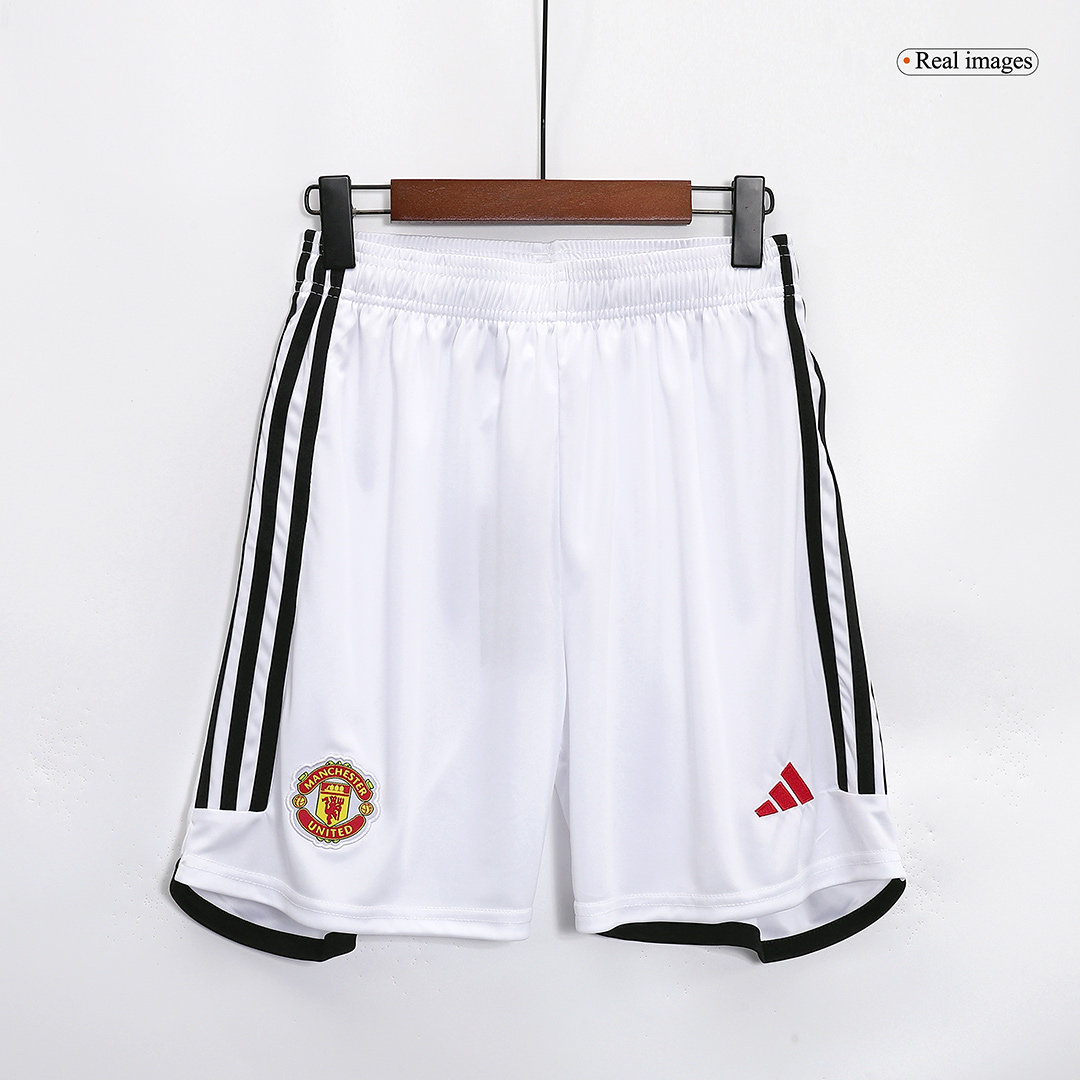 23-24 Manchester United Home Shorts - view 8